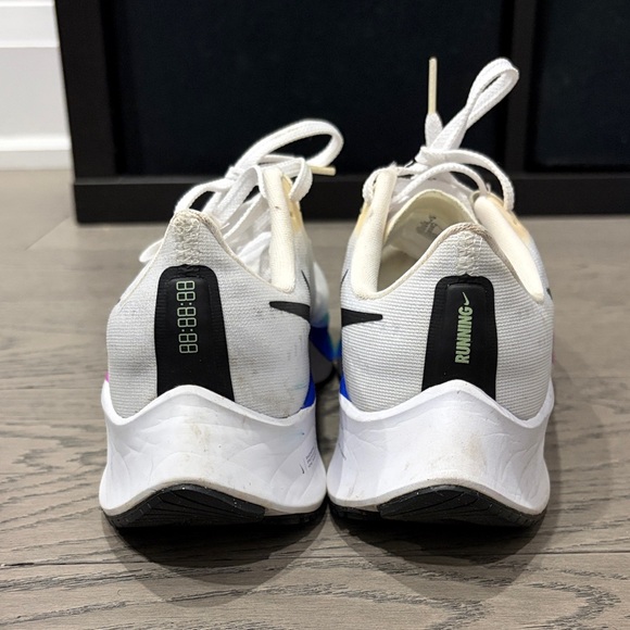 Nike Air Zoom Pegasus 37 White Multi-Color - Picture 3 of 5